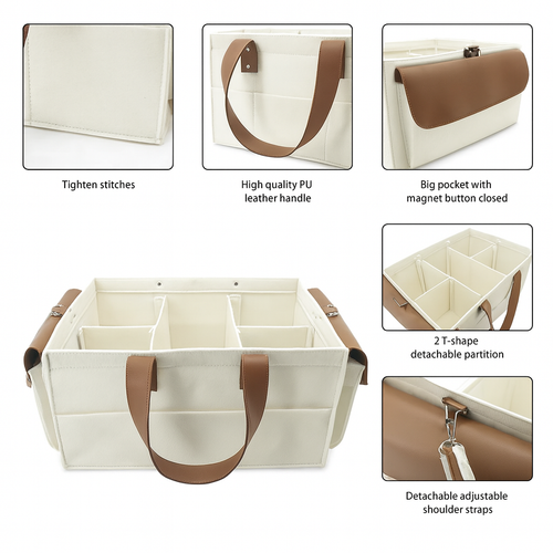 Olnna Diaper Caddy Organizer