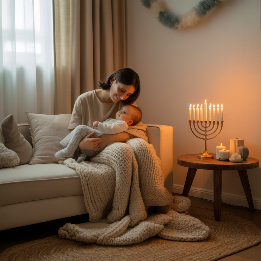 🕎Celebrating Hanukkah with Little Ones: Light, Love & Cozy Family Moments