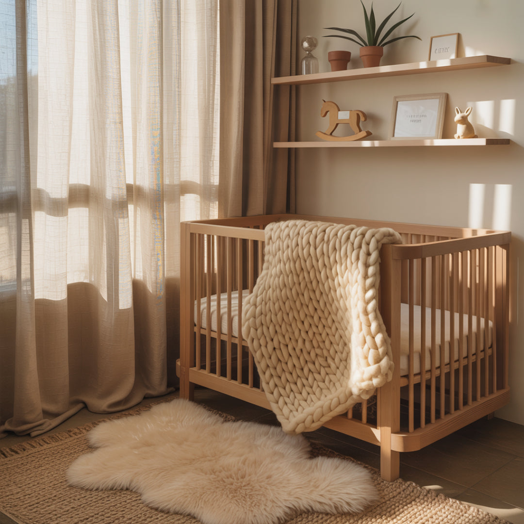 How to Set Up a Calm & Functional Nursery | Small Space Nursery Ideas for New Moms