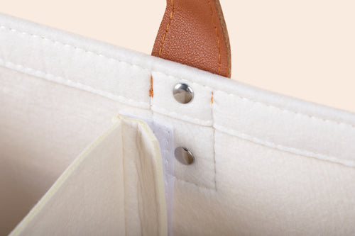 Olnna Baby Caddy Organizer | Portable Diaper Storage Tote