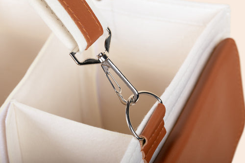 Olnna Baby Caddy Organizer | Portable Diaper Storage Tote