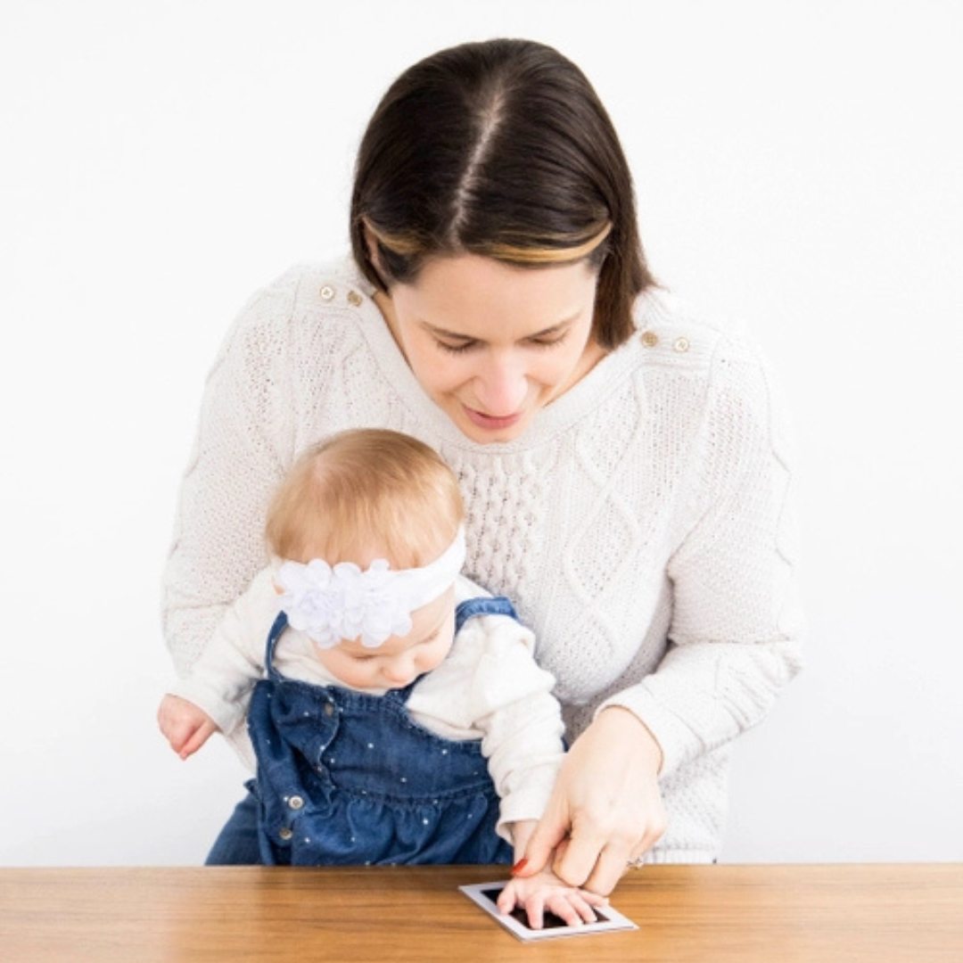 Baby Handprint and Footprint Clean-Touch Ink Pad Kit