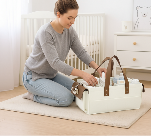 Olnna Diaper Caddy Organizer