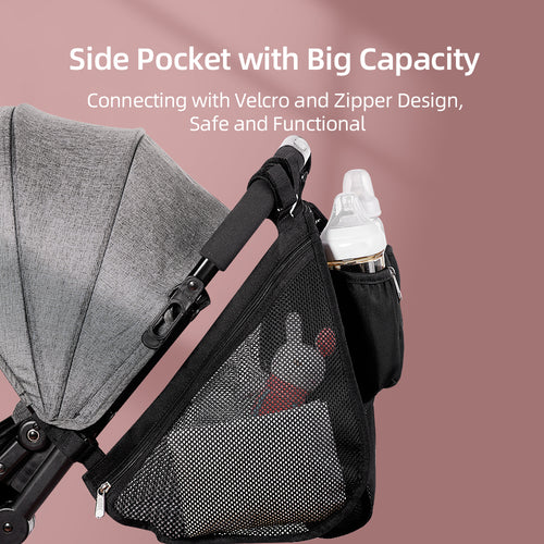 stroller organizer side pocket